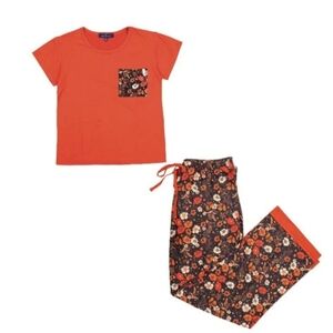 Simply Southern Preppy Patterns PJ Pants & T-Shirt Set
